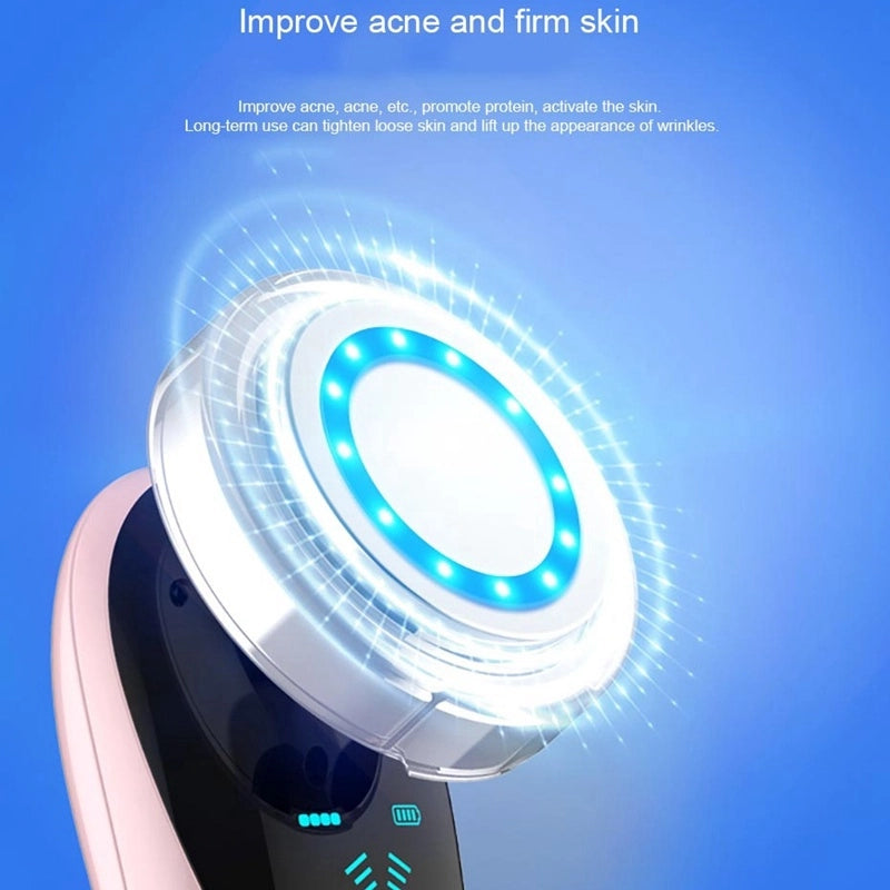 Aparelho Radiofrequencia Rejuvenescimento Facial Led 7 Em 1