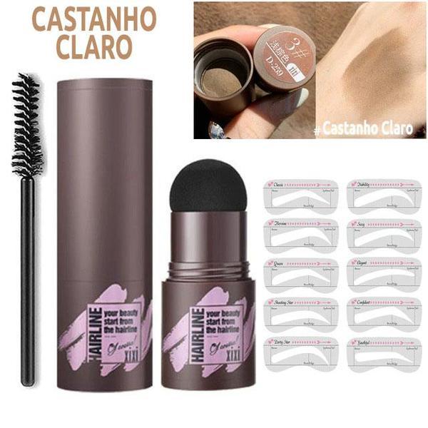 Kit de Moldes e Hairline para Sobrancelhas Perfeitas