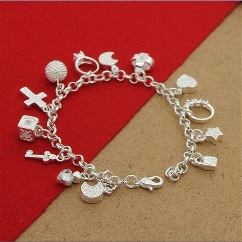 Pulseira Feminina Life Prata 925