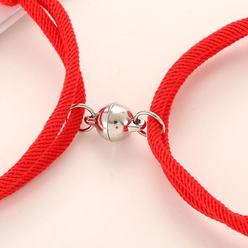 Pulseira Magnética de Casal Love