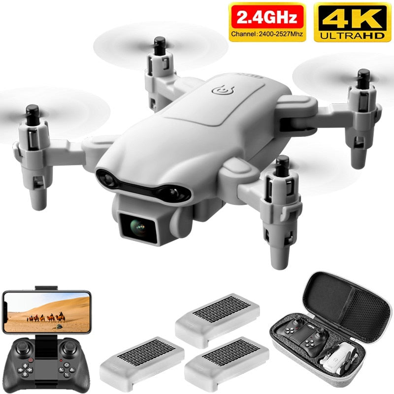 Mini Drone Quadcopter  Duas Câmeras HD 4k ou 1080p