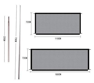 Cerca Retrátil para Cães e Bebês